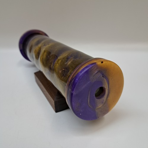 SC-130 Kaleidoscope Resin, Purple & Gold $178 at Hunter Wolff Gallery